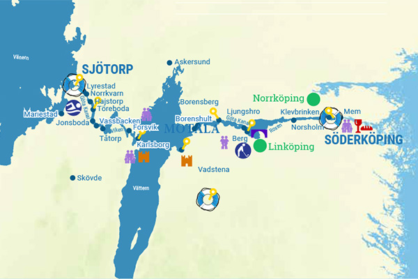Göta Kanal Karta 2015 | Karta